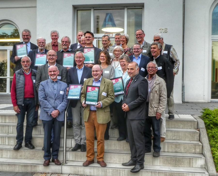Heimatpreisverleihung / alle Preisträger und Jurymitglieder, Foto Stadt Arnsberg