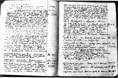 Das Tagebuch von Franz Stock wird im Diözesan-Archiv Paderborn aufgewahrt. (pdp Erzbistum Paderborn, 2004)