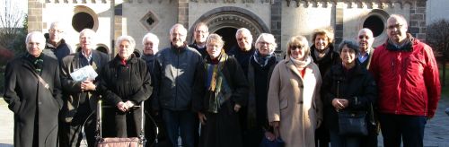 Vorstände der Franz-Stock-Vereinigungen aus Deutschland und Frankreich, Nov. 2017, Maria Laach