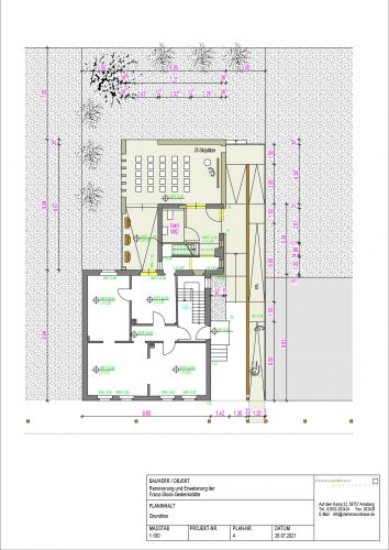Elternhaus Stock: Ausbaupläne Grundriss