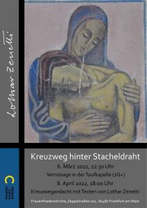 Einladung Eröffnung Kreuzweg Frankfurt 2022