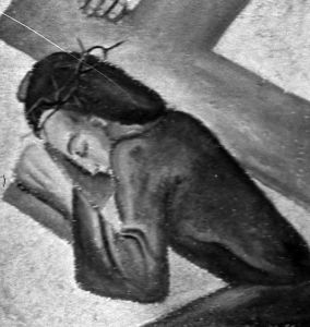 3e Station: Jésus tombe une première fois