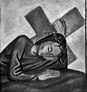 9e Station: Jésus tombe une troisième fois