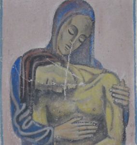 13e Station: Jésus est enlevé de la croix et remis à sa mère