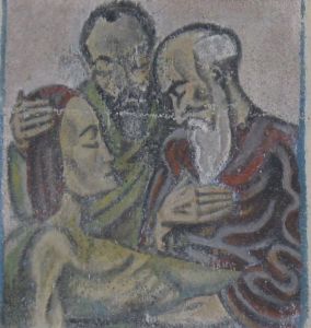 14e Station: Jésus est déposé au tombeau